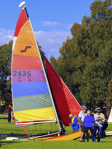 Sunday Sailing by Attilia Heath